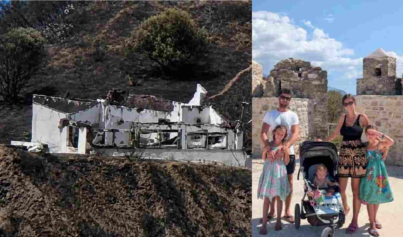 Αιγιάλεια, φωτιά, πυρκαγιά, Βρετανοί, Αχαΐα, Πελοπόννησος, Ρόρι Κλίφορντ, Στέφανι Χάρπερ, καταστροφή σπιτιού, μετεγκατάσταση, Aigialeia, Aigialeia fire, Peloponnese wildfire, Rory Clifford, Stephanie Harper, British family home destroyed Greece, Achaia, Aigialeia fotia, Aigialia, Peloponnisos, Rory Clifford Greece, Stephanie Harper Greece,