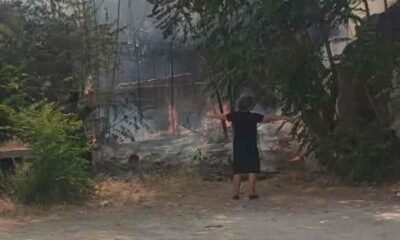 φωτιά Πάτρα, Πυροσβεστική Πάτρα, πυρκαγιά Γερμανού Ηλείας, φωτιά Γεωργίου Ρούφου, εγκαταλελειμμένο σπίτι φωτιά, εκτάκτως Πάτρα, Patras fire, Patras wildfire, Patras fire department, Patras news, fotia Patra, pyrkagia Patra, Pyrosvestiki Patra, Germanou Ileias, Georgiou Roufou,