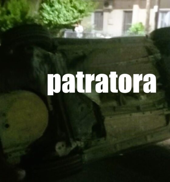 τροχαίο, trochaio, car accident, Οβρυά, Ovrya, Ovria, Πάτρα, Patra, Patras, ατύχημα, atychima, accident, αυτοκίνητο, aytokinito, car, ΕΚΑΒ, EKAB, ambulance, Τροχαία Πατρών, Trochaia Patron, Patras Traffic Police,