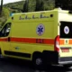 Ασθενοφόρο του ΕΚΑΒ σε δρόμο
