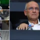 Φωτογραφία σύνθεσης με άνδρα με γυαλιά και τέσσερα πρόσωπα σε μικρότερα αριστερά πλαίσια