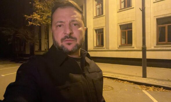 Ο Βολοντίμιρ Ζελένσκι στο βιντεοσκοπημένο μήνυμα της 6ης Οκτωβρίου 2026
