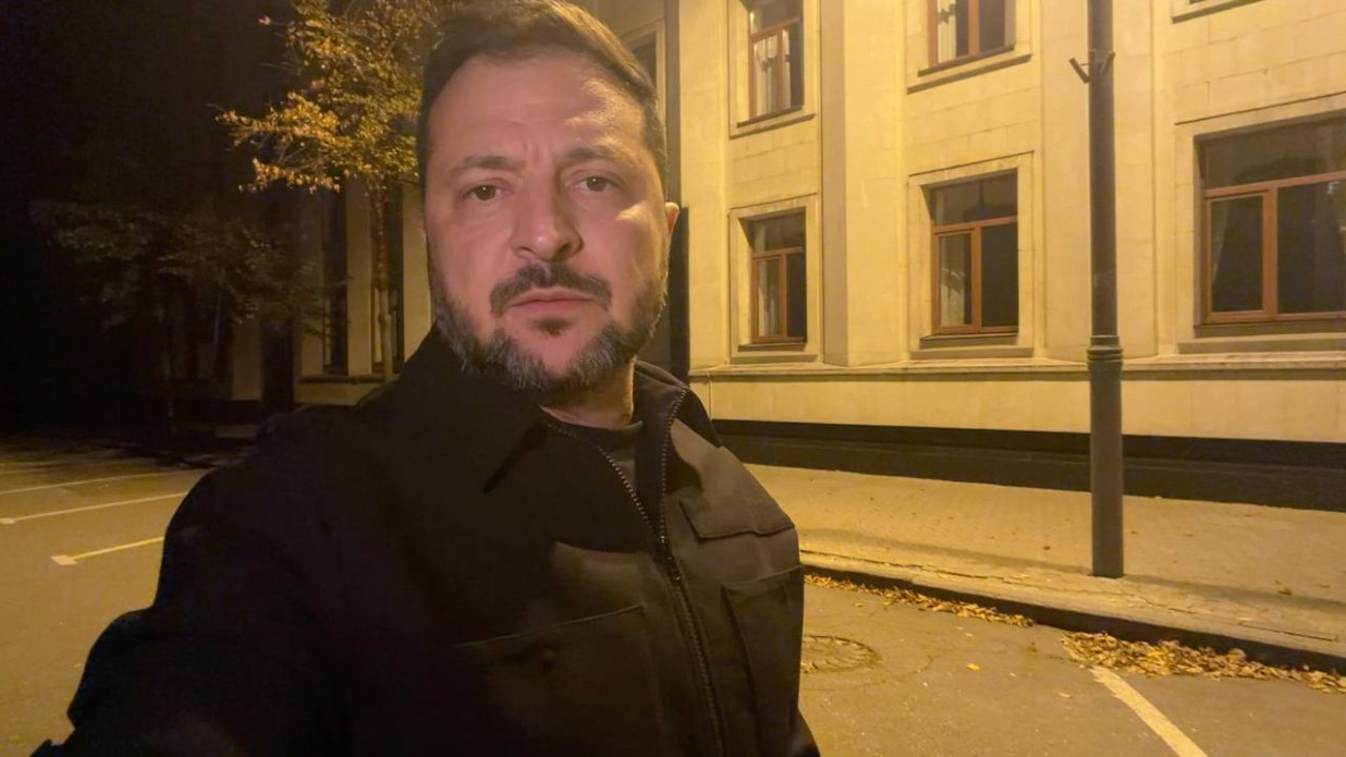 Ο Βολοντίμιρ Ζελένσκι στο βιντεοσκοπημένο μήνυμα της 6ης Οκτωβρίου 2026