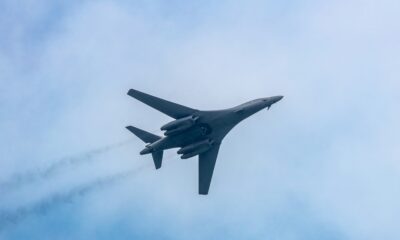 Βομβαρδιστικό B-1B Lancer σε αεροπορική επίδειξη, φωτογραφία αρχείου