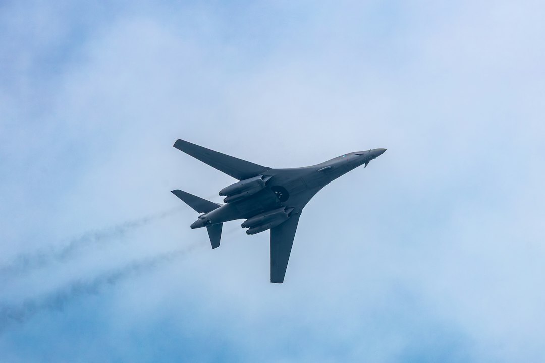 Βομβαρδιστικό B-1B Lancer σε αεροπορική επίδειξη, φωτογραφία αρχείου