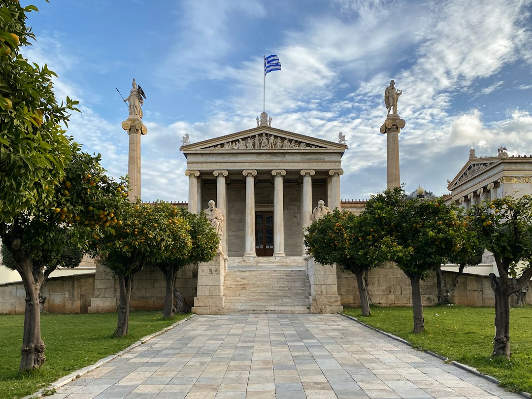 Άποψη της Ακαδημίας Αθηνών, ενδεικτική φωτογραφία αρχείου